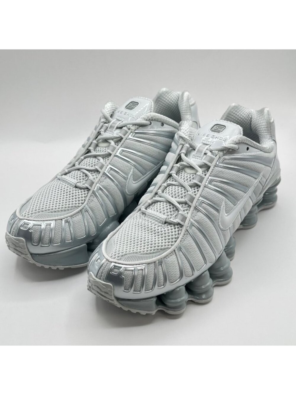 Women's Nike Shox TL Photon Dust Y2k Retro Reflective IB1087-002 Size 8 NEW
